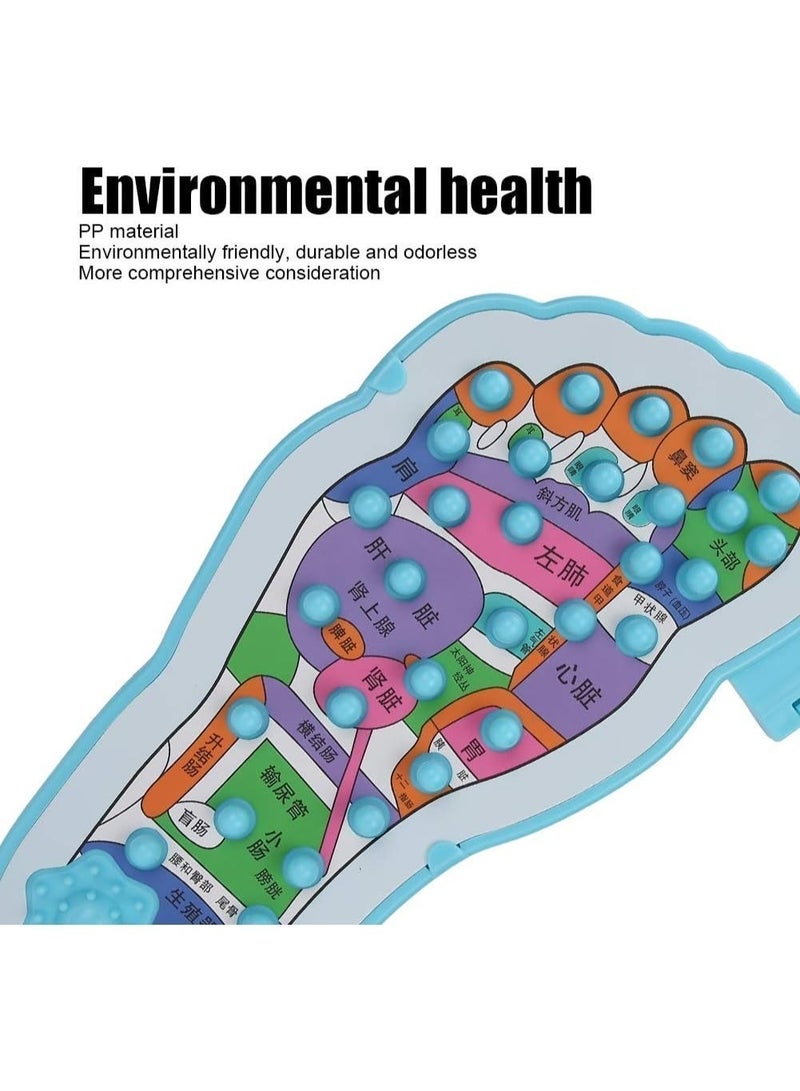 بساط تدليك وتنشيط القدمين القابل للطي - لوح تدليك نقاط الانعكاس (Reflexology) لتحسين الدورة الدموية وتخفيف التوتر - تصميم محمول من مواد صديقة للبيئة - Image 5